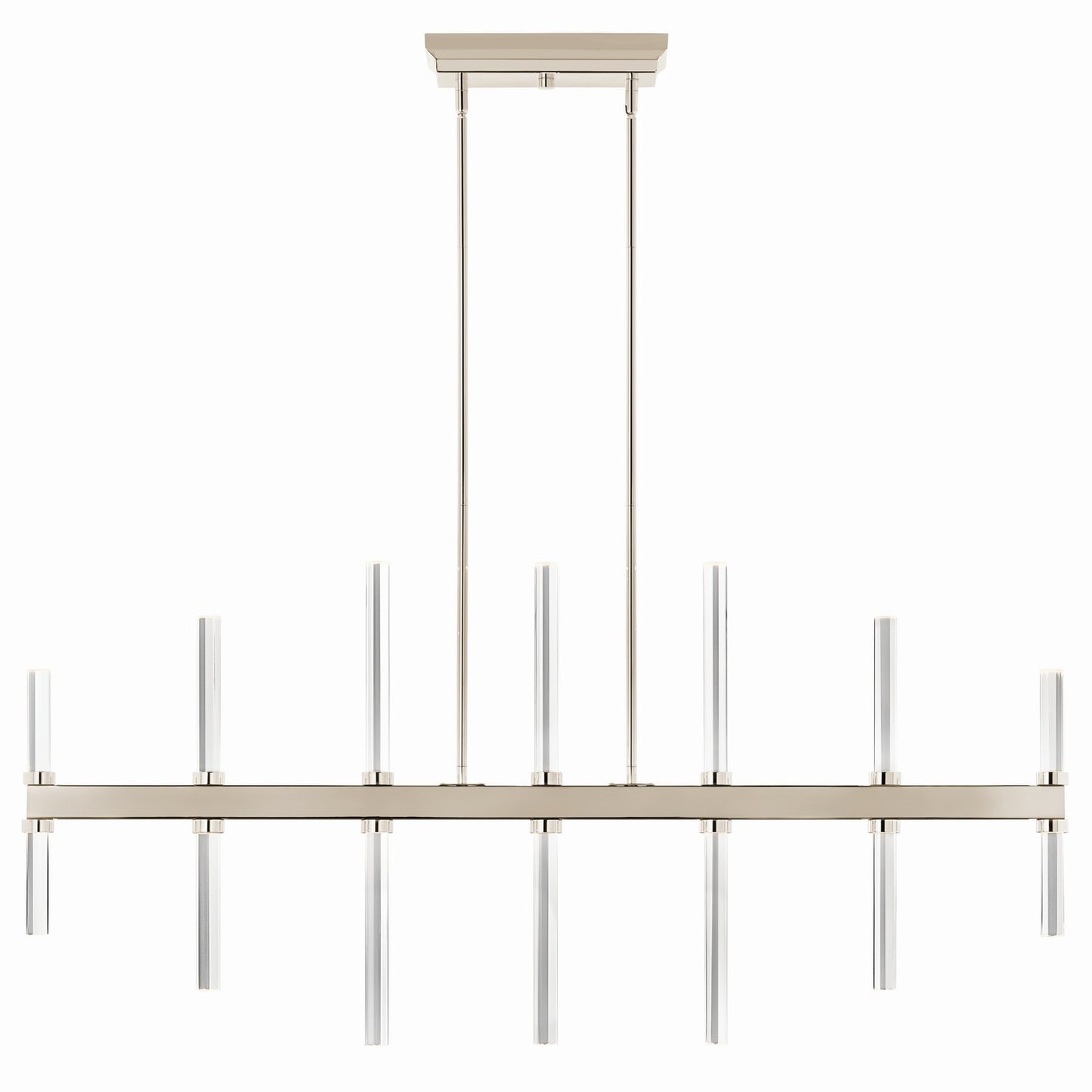 Kichler - 52670PN - LED Linear Chandelier - Sycara - Polished Nickel