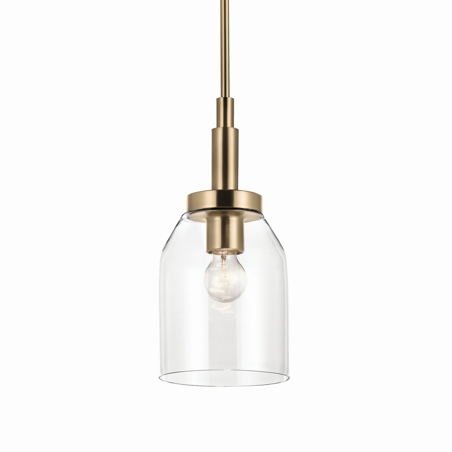 Kichler - 52725CPZ - One Light Mini Pendant - Madden - Champagne Bronze