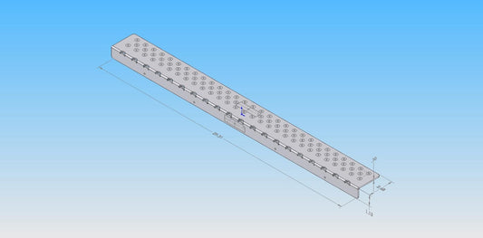 Handi-Tread Aluminium Stair Nosings 30"