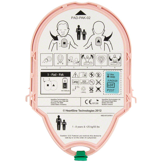 HeartSine Samaritan Pediatric Pad-Pak