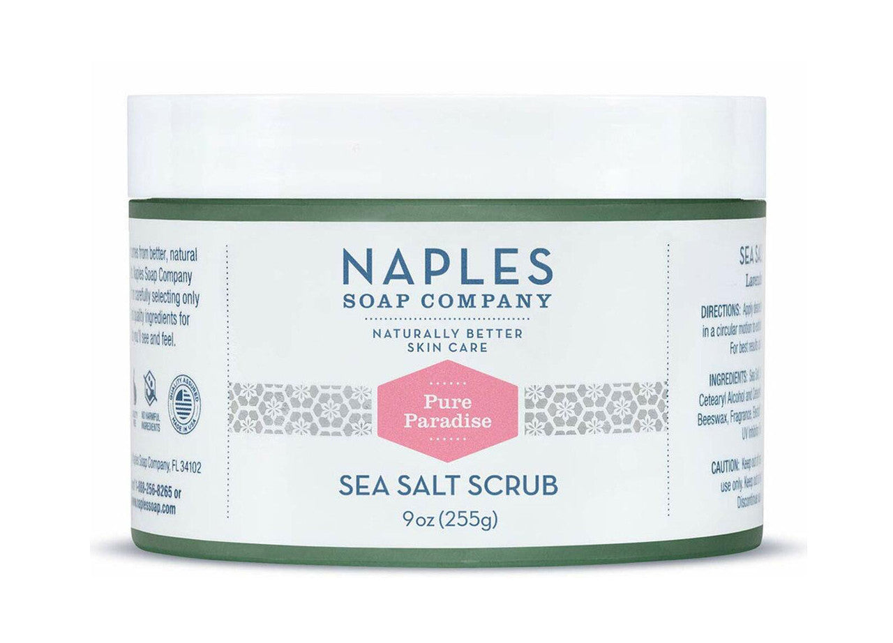 Pure Paradise Sea Salt Scrub 9 oz