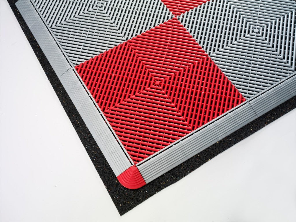 SwissTrax RibTrax Floor Tiles 15"x15"