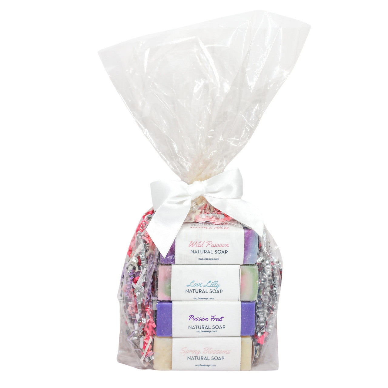 Spring Bouquet Soap Stack Wrapped