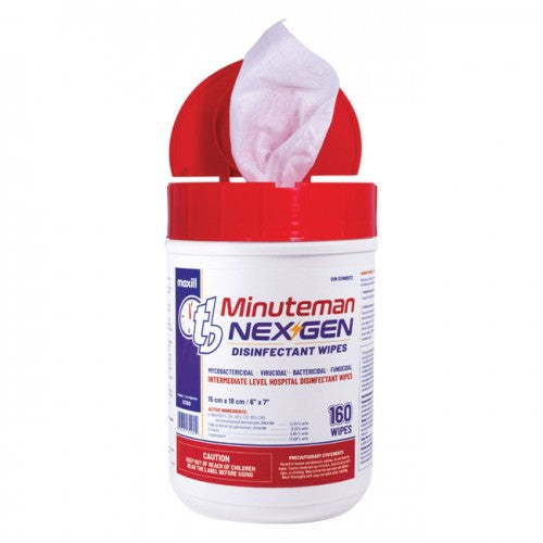 tb Minuteman NEX GEN - 160 Wipes Tub