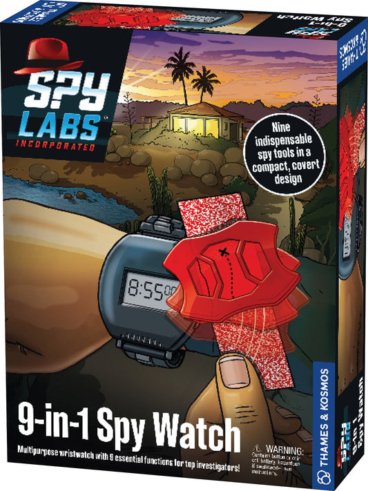 9 in 1 Spy Watch