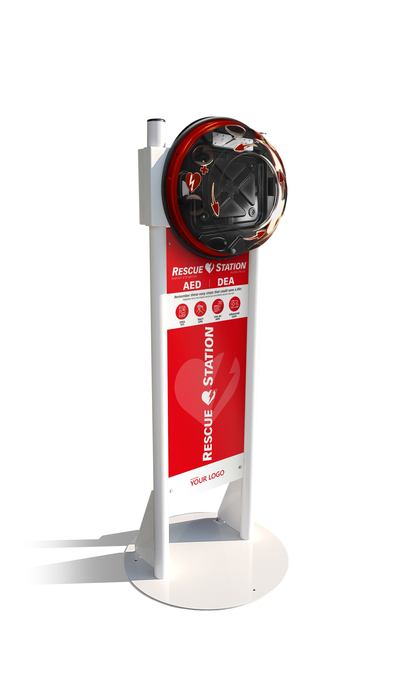 RescueStation™ Totem With Foot