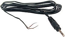 2.5mm Molded Plug on 5-1/2 Foot Stranded Wire