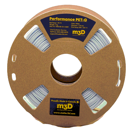 Performance PETG Filament Grey1kg 1.75mm