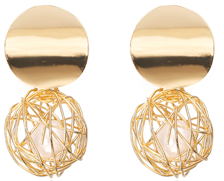 Nola Pearl Statement Earring